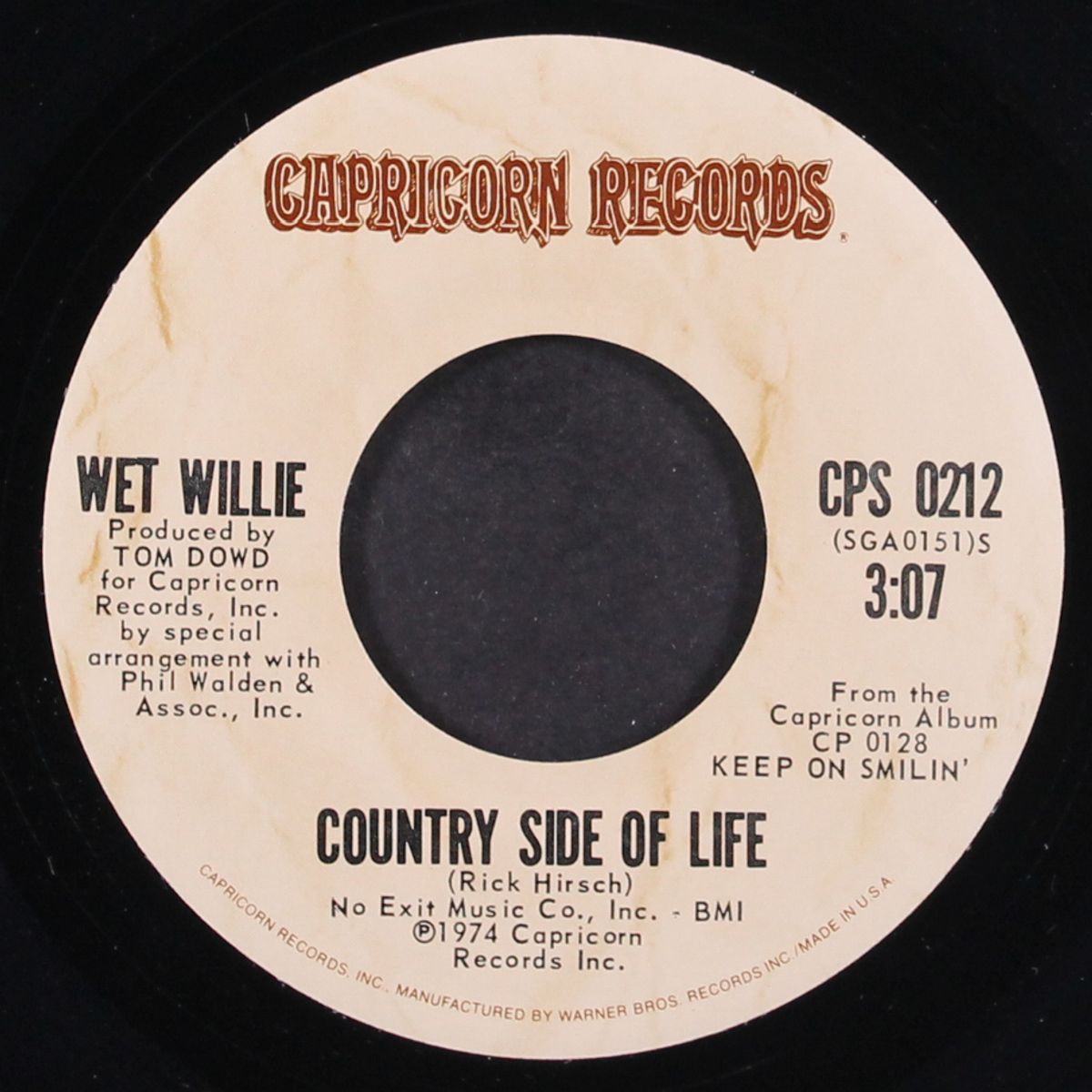 country side of life / don't wait too long by WET WILLIE