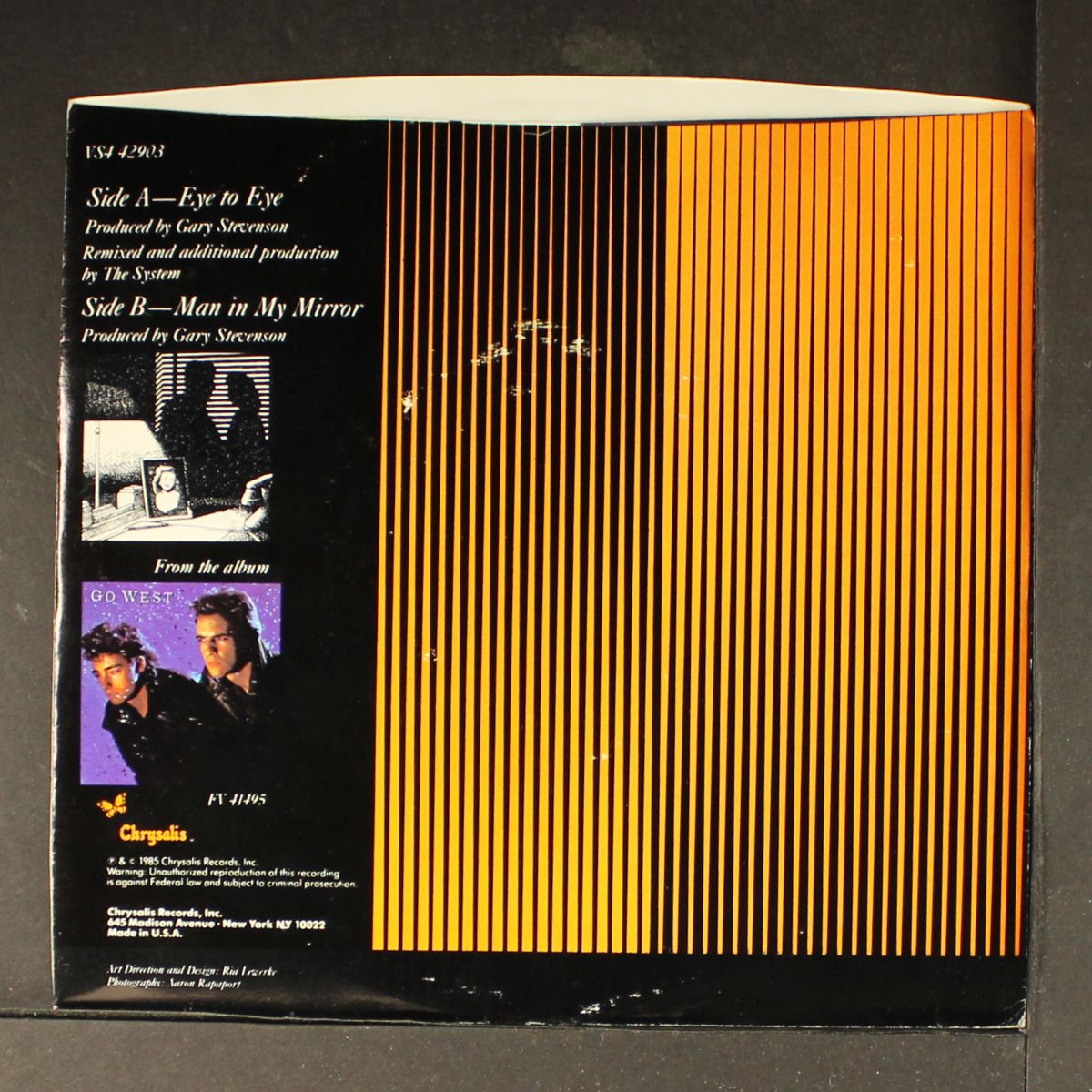 eye to eye / man in my mirror by GO WEST