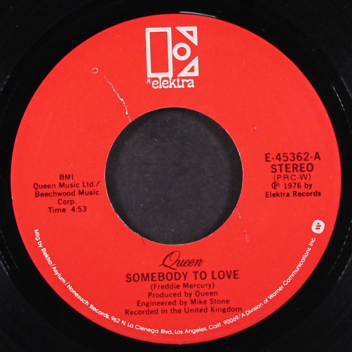 somebody to love / white man by QUEEN