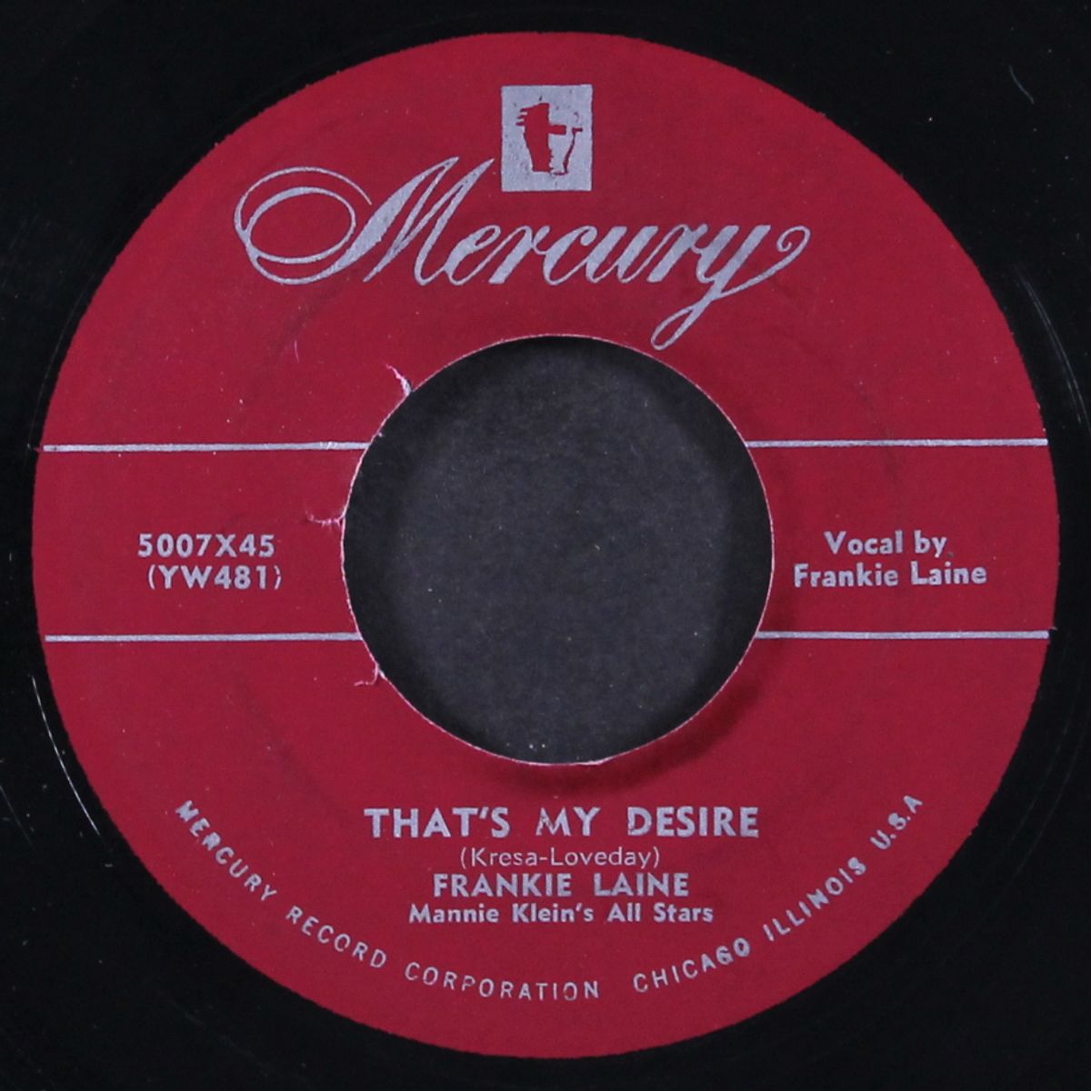 that's my desire / by the river sainte marie by FRANKIE LAINE