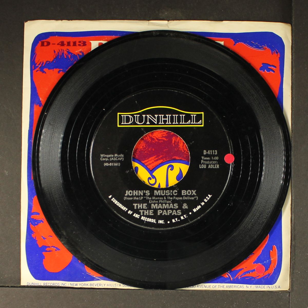 dancing bear / john's music box by MAMAS & PAPAS