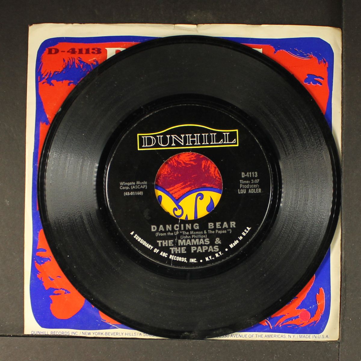 dancing bear / john's music box by MAMAS & PAPAS