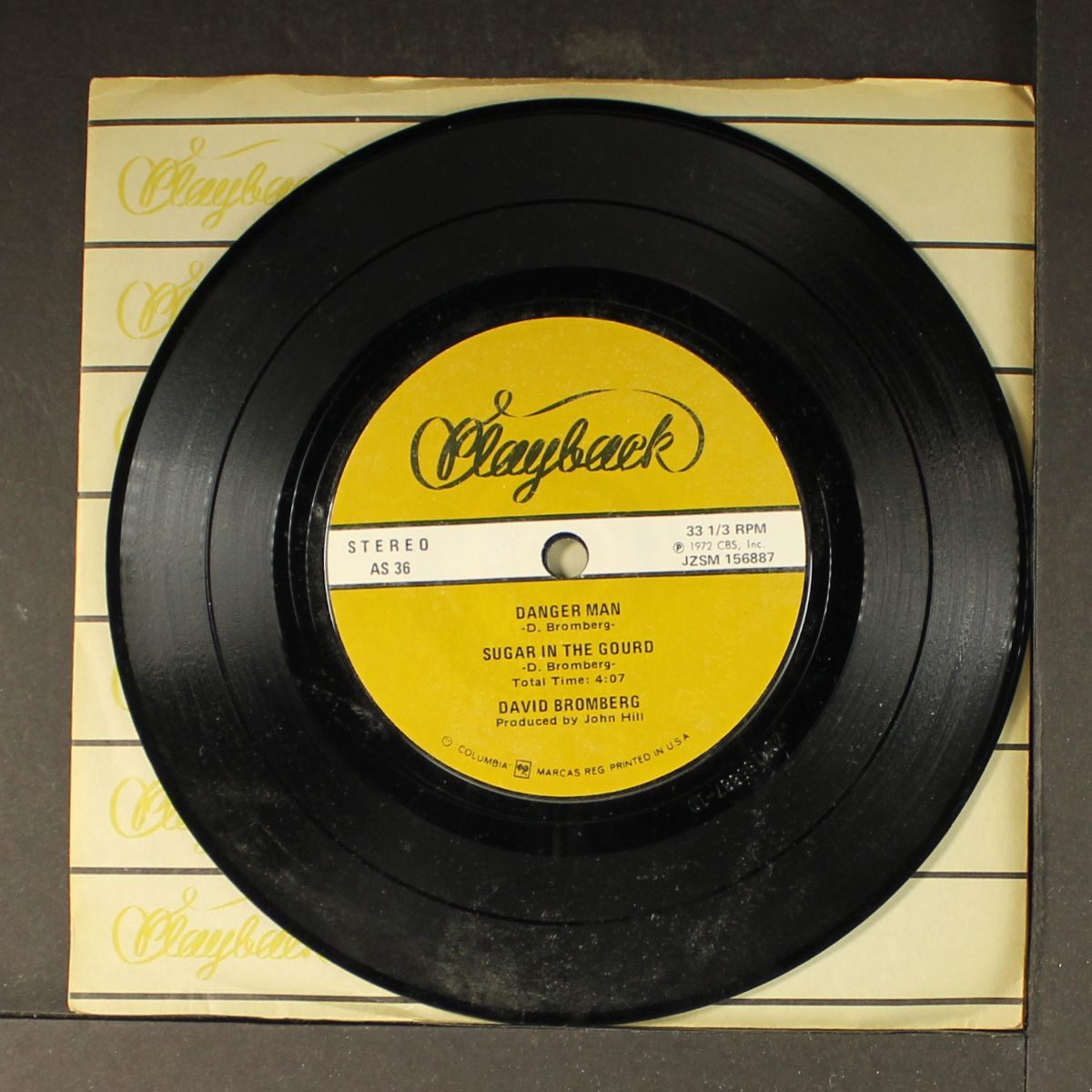 danger man +4 by DAVID BROMBERG/LOGGINS & MESSINA