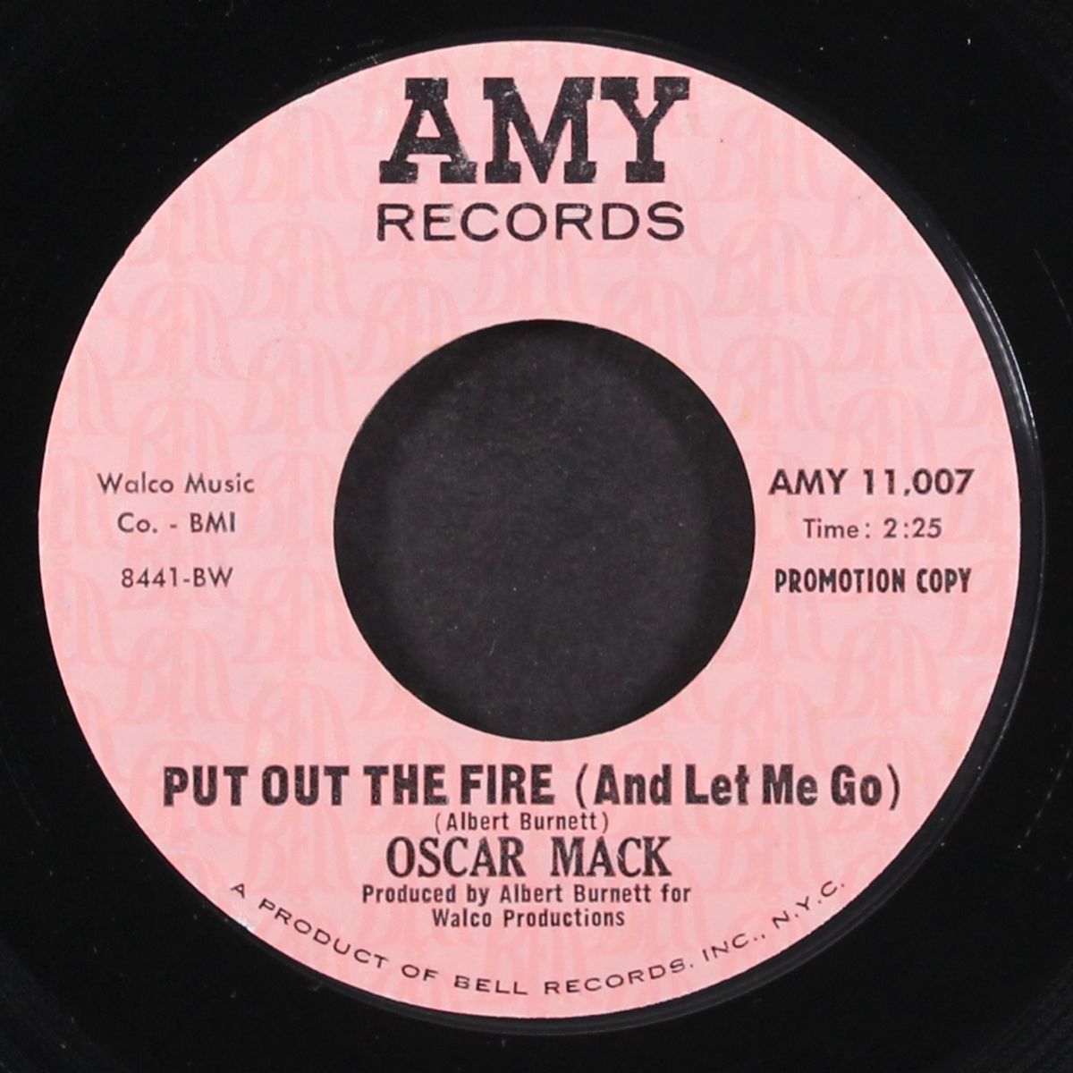 i'm glad it's over / put out the fire by OSCAR MACK