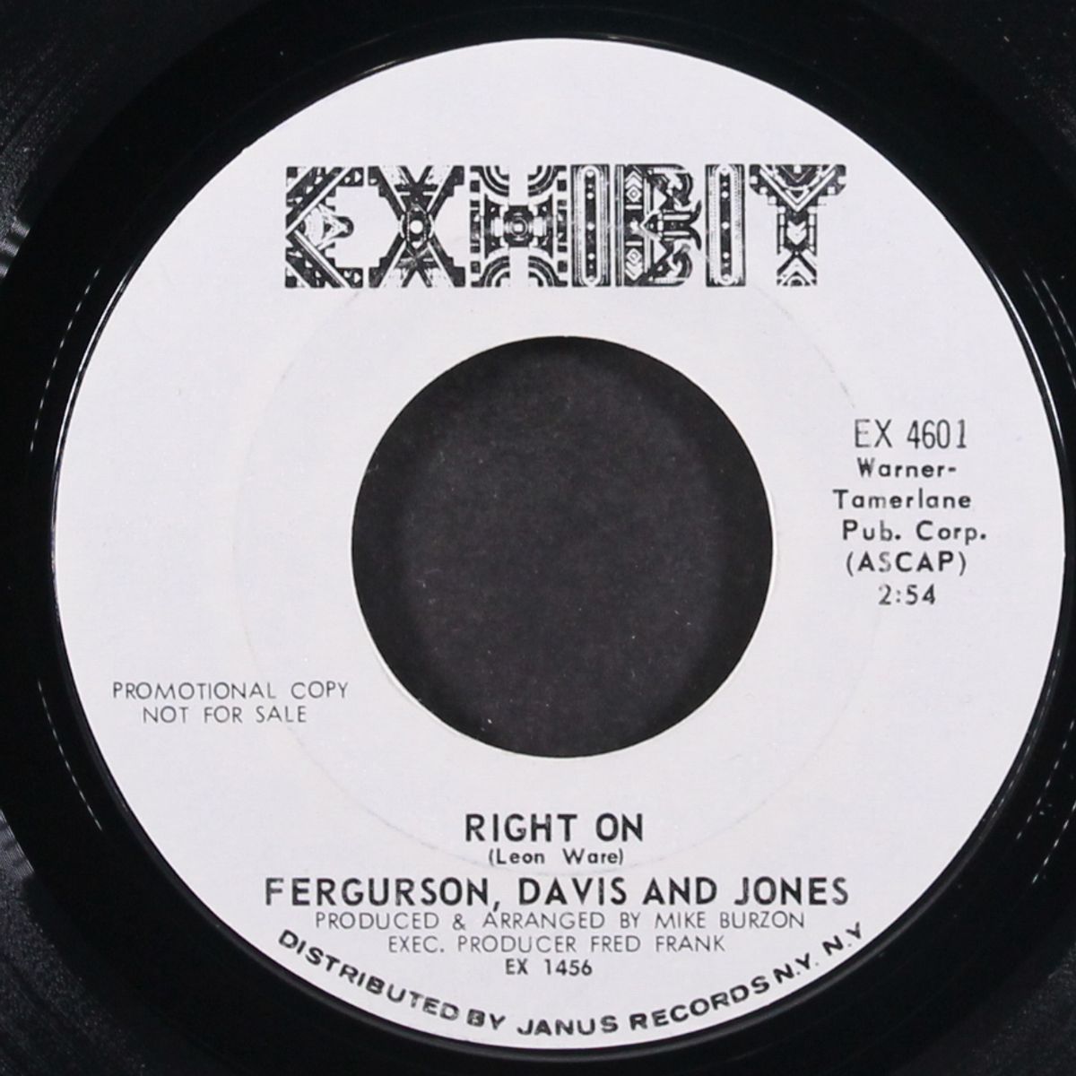right on / same by FERGUSON, DAVIS & JONES