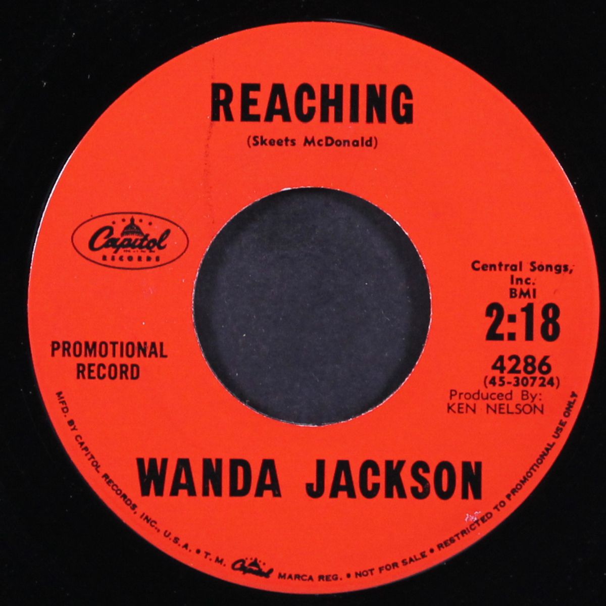 reaching / i'd rather have you by WANDA JACKSON