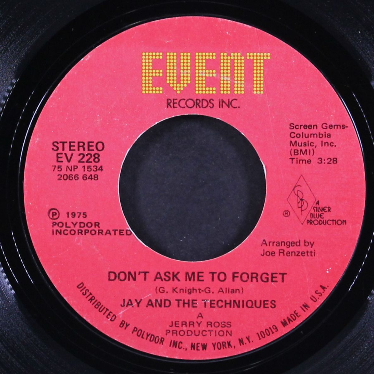 number onederful / don't ask me to forget by JAY & TECHNIQUES