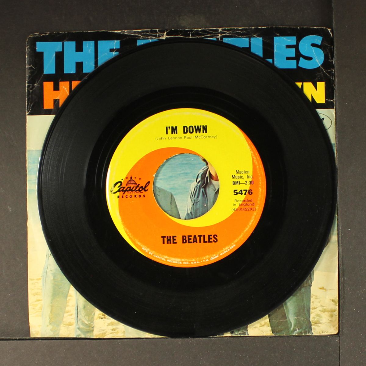 help! / i'm down by BEATLES
