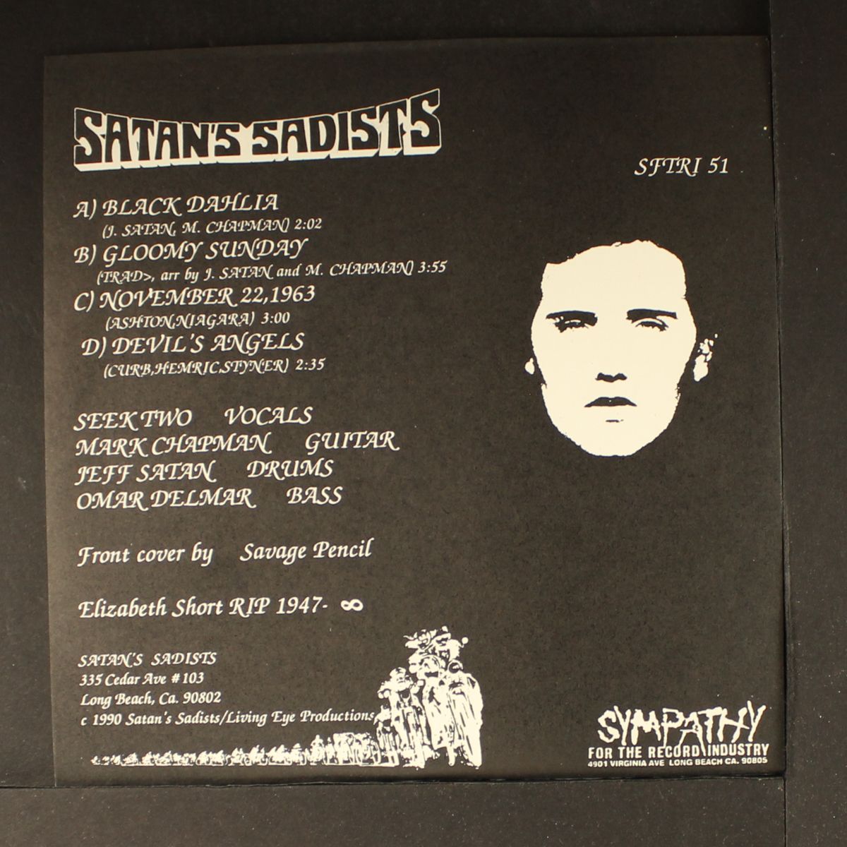 black dahlia by SATAN'S SADISTS