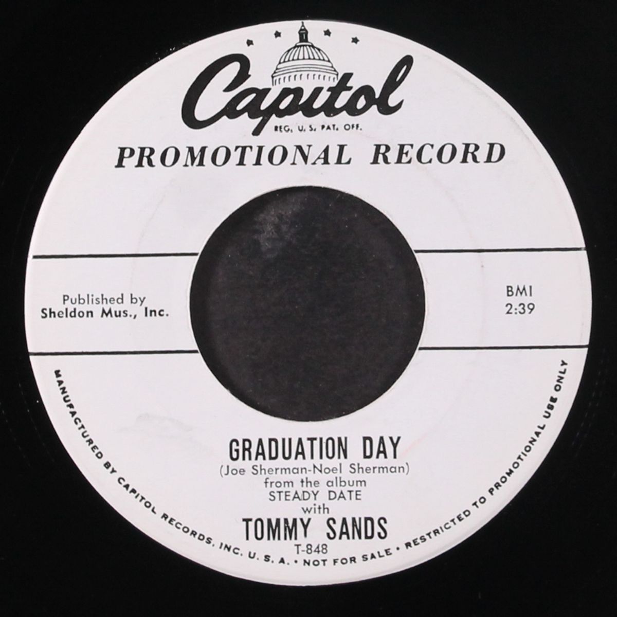 graduation day / same by TOMMY SANDS