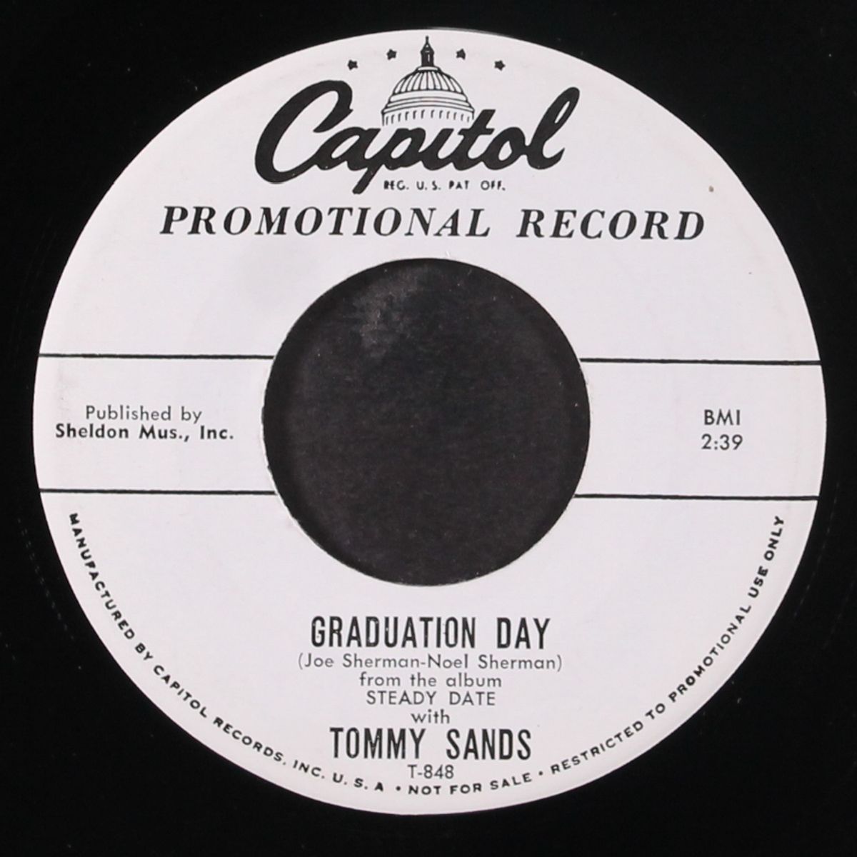 graduation day / same by TOMMY SANDS