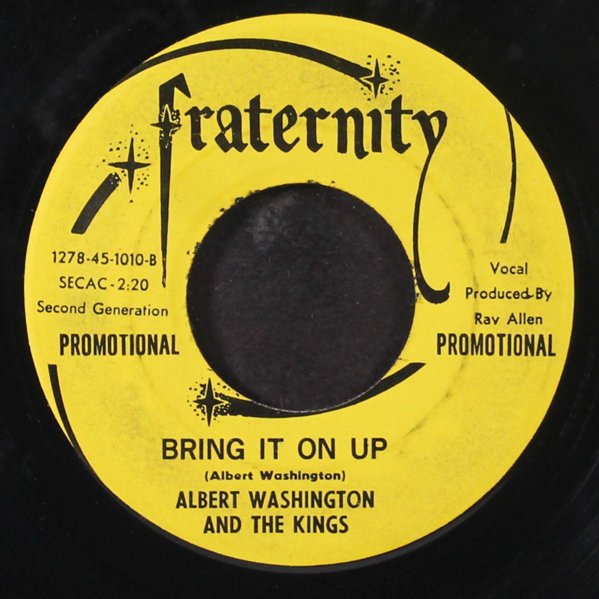 woman love / bring it on up by ALBERT WASHINGTON