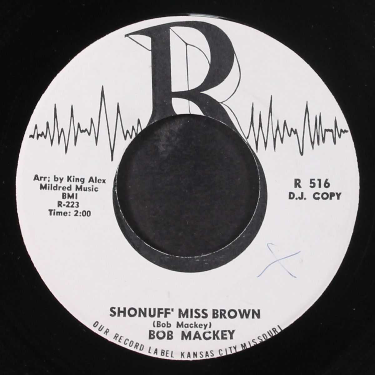 shonuff' miss brown by BOB MACKEY