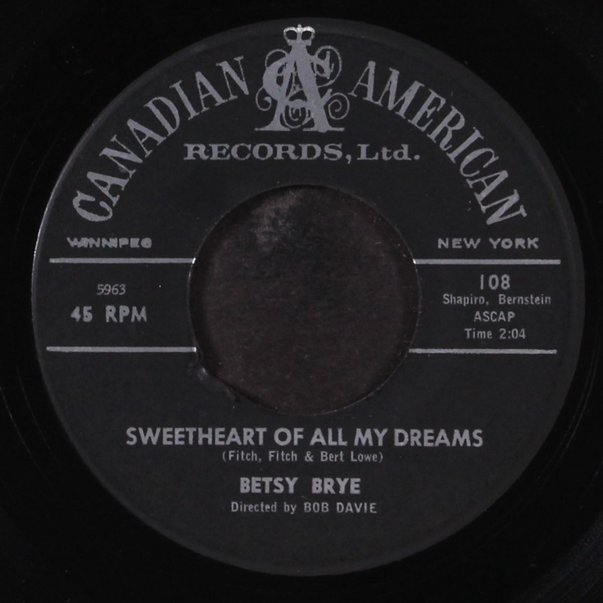 sweetheart of all my dreams / my evening star by BETSY BRYE