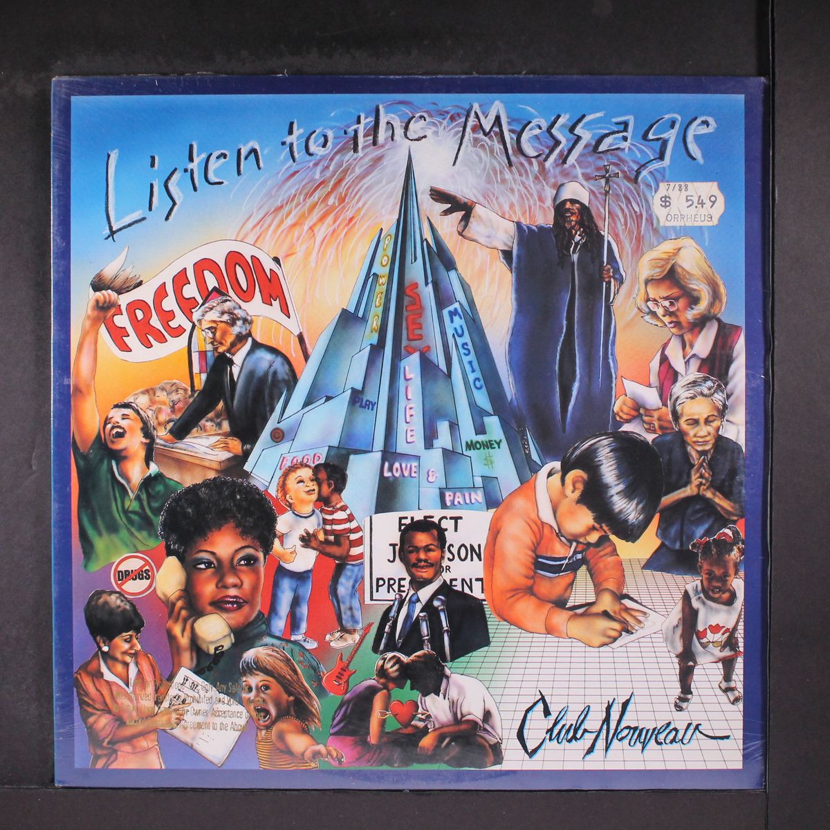 listen to the message by CLUB NOUVEAU