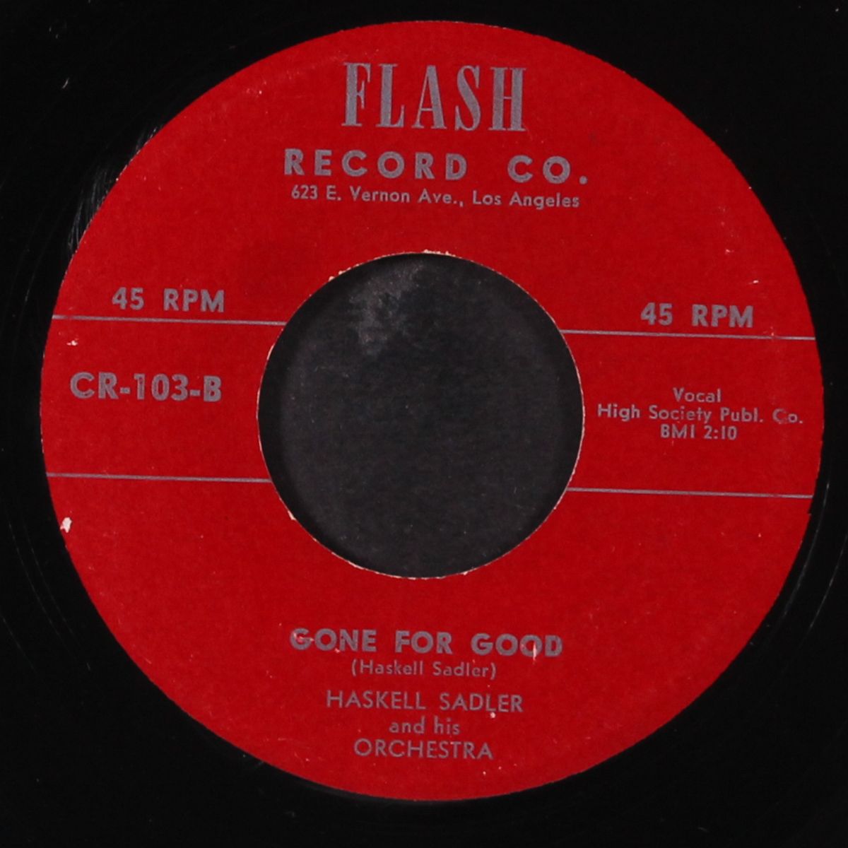 do right mind / gone for good by HASKELL SADLER