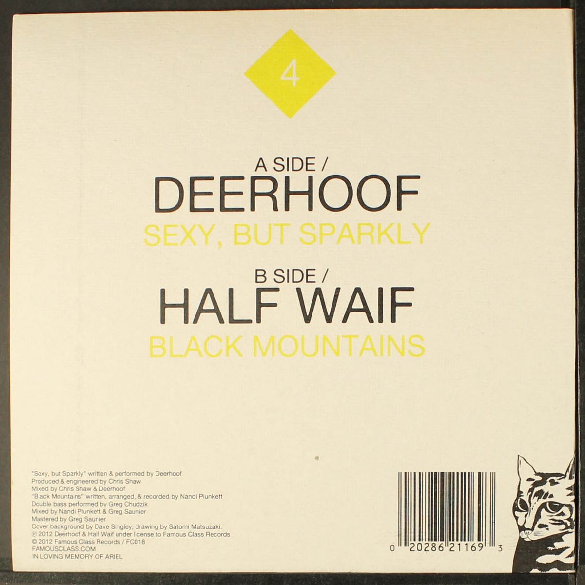 sexy, but sparkly / black mountains by DEERHOOF / HALF WAIF