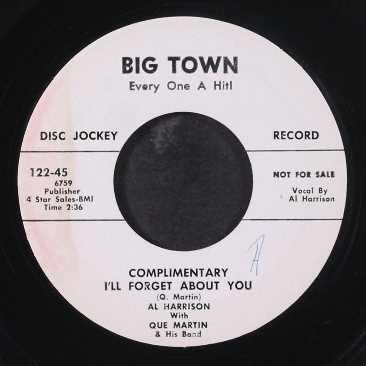 don't know where i'm at / i'll forget about you by AL HARRISON