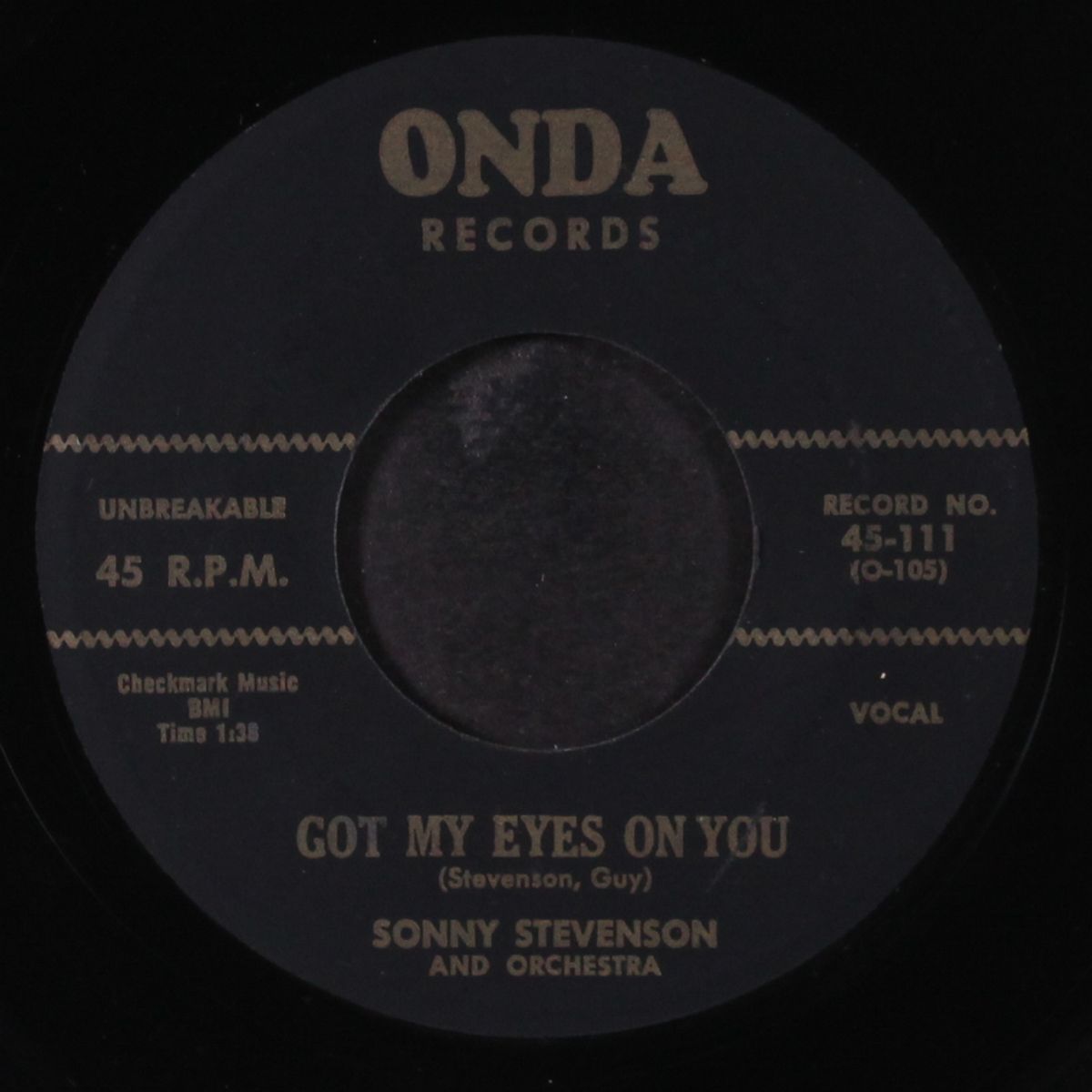 bessie lou / got my eyes on you by SONNY STEVENSON