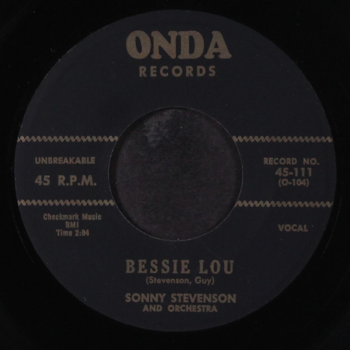 bessie lou / got my eyes on you by SONNY STEVENSON