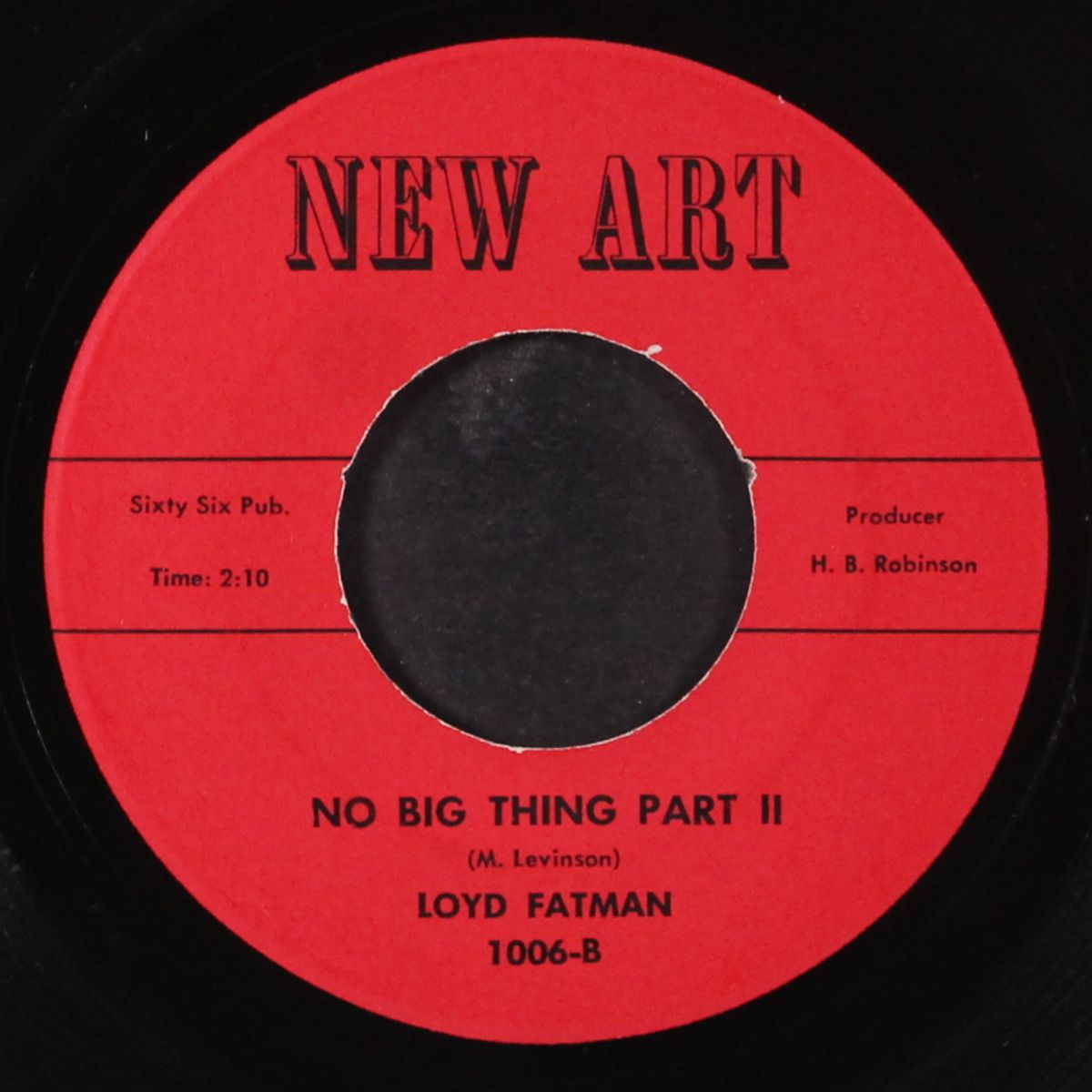 no big thing / part ii by LOYD FATMAN