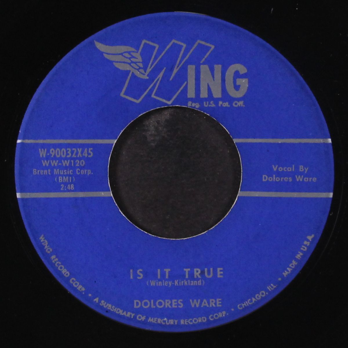 is it true / i'm through by DOLORES WARE