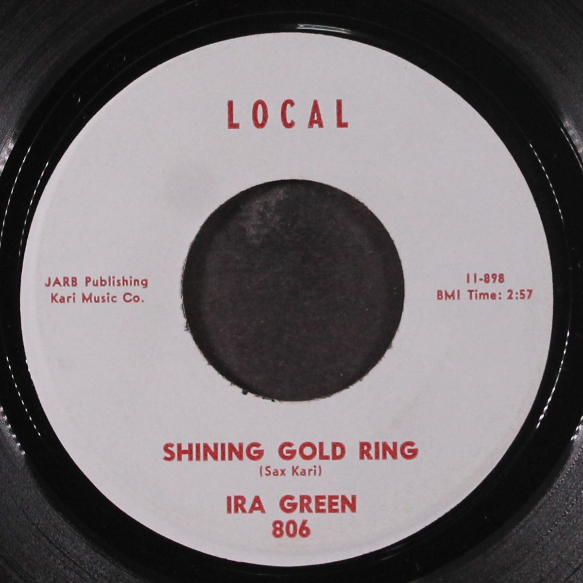 shining gold ring / if i ever get back by IRA GREEN