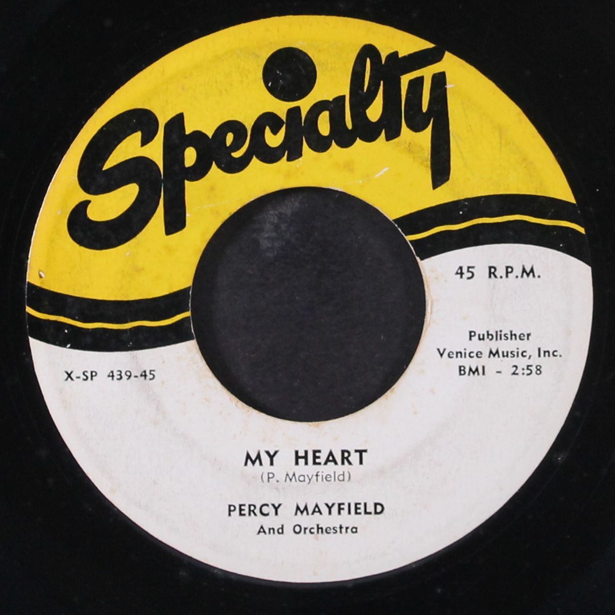 lonesome highway / my heart by PERCY MAYFIELD
