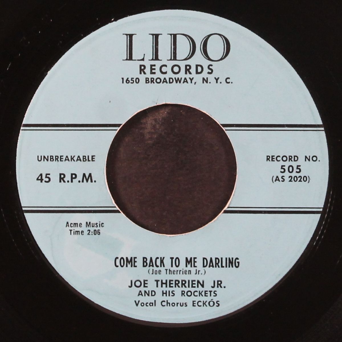 hey babe, let's go downtown / come back to me darling by JOE THERRIEN, JR.