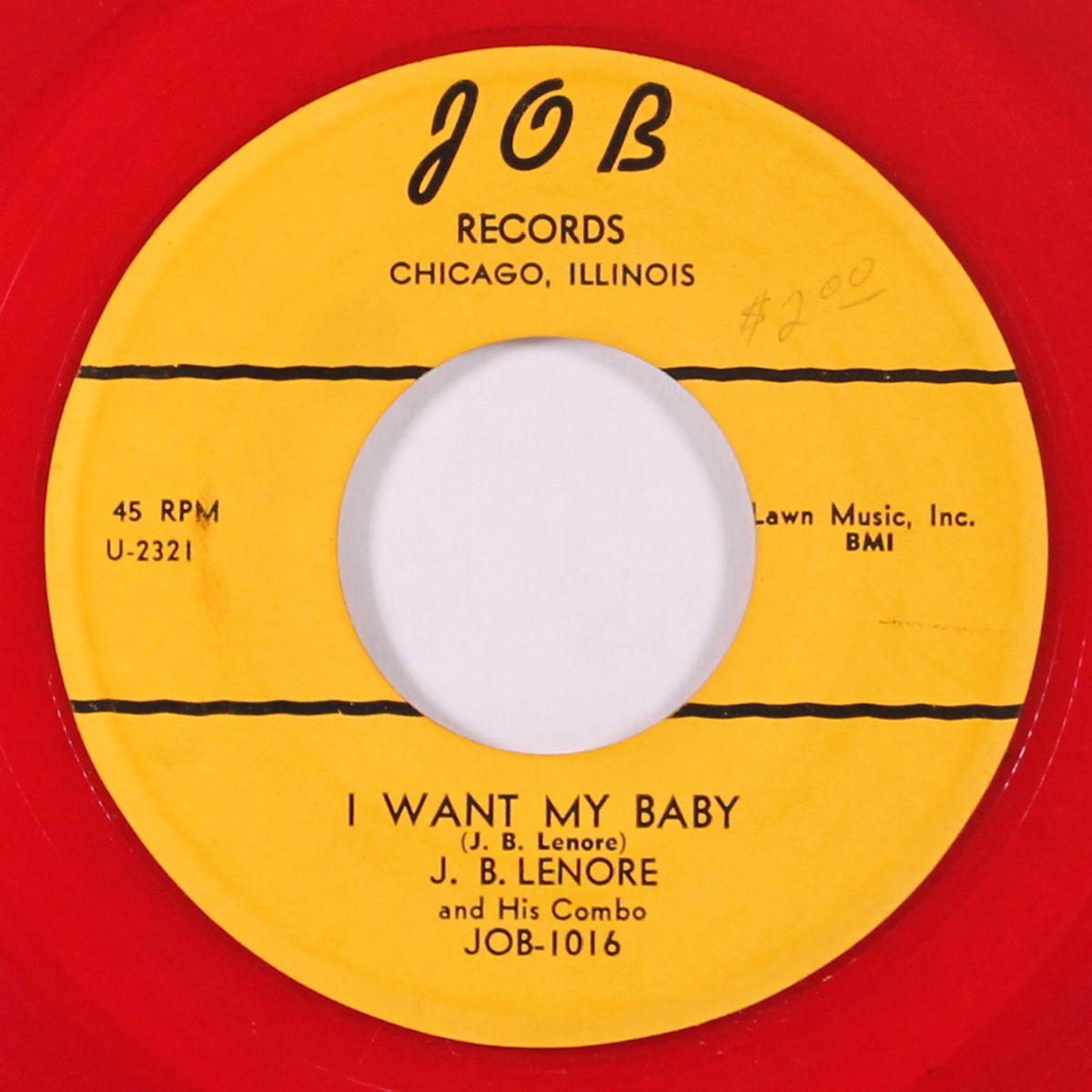i want my baby / i'll die tryin' by J.B. LENORE