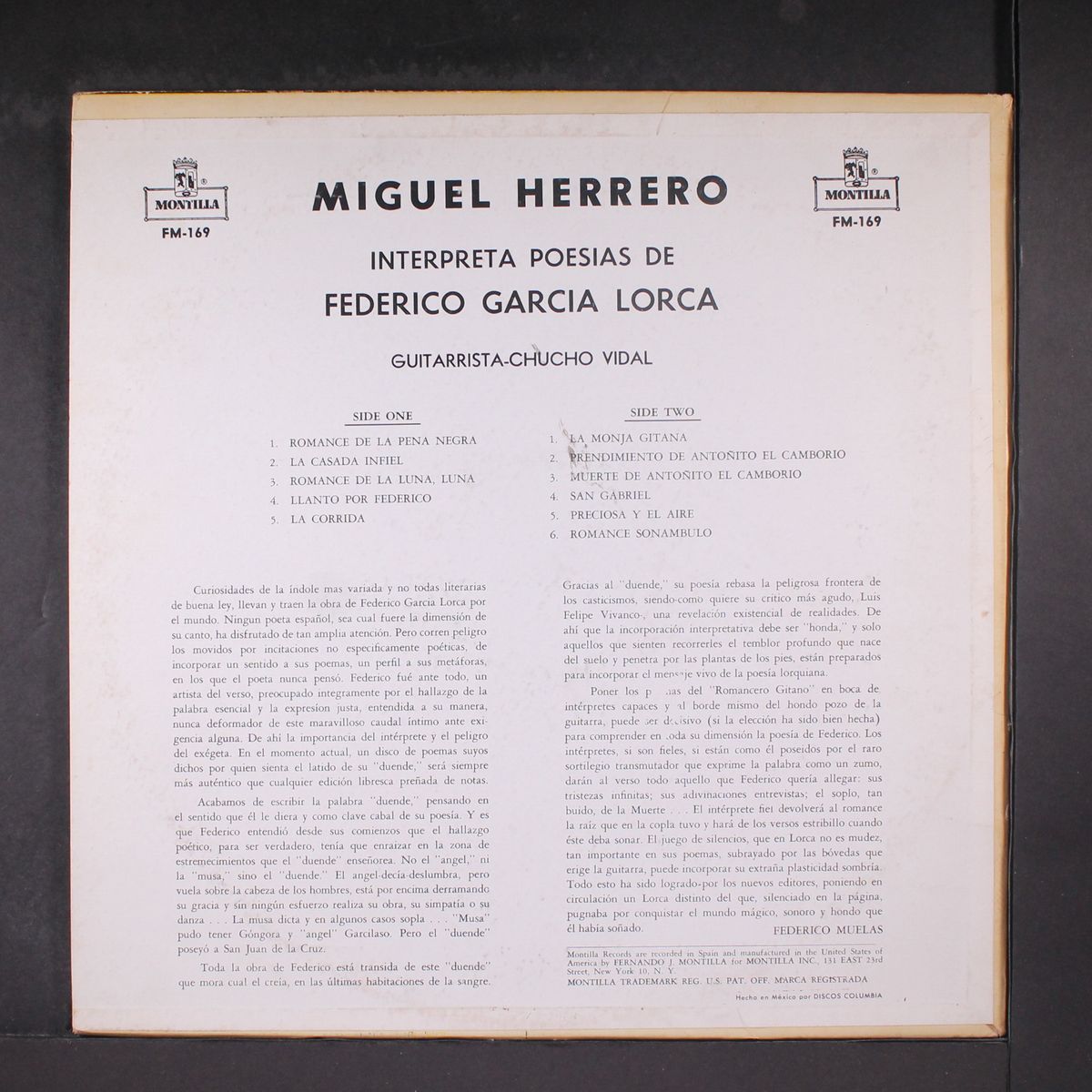 interpreta poesias de federico garcia lorca by MIGUEL HERRERO
