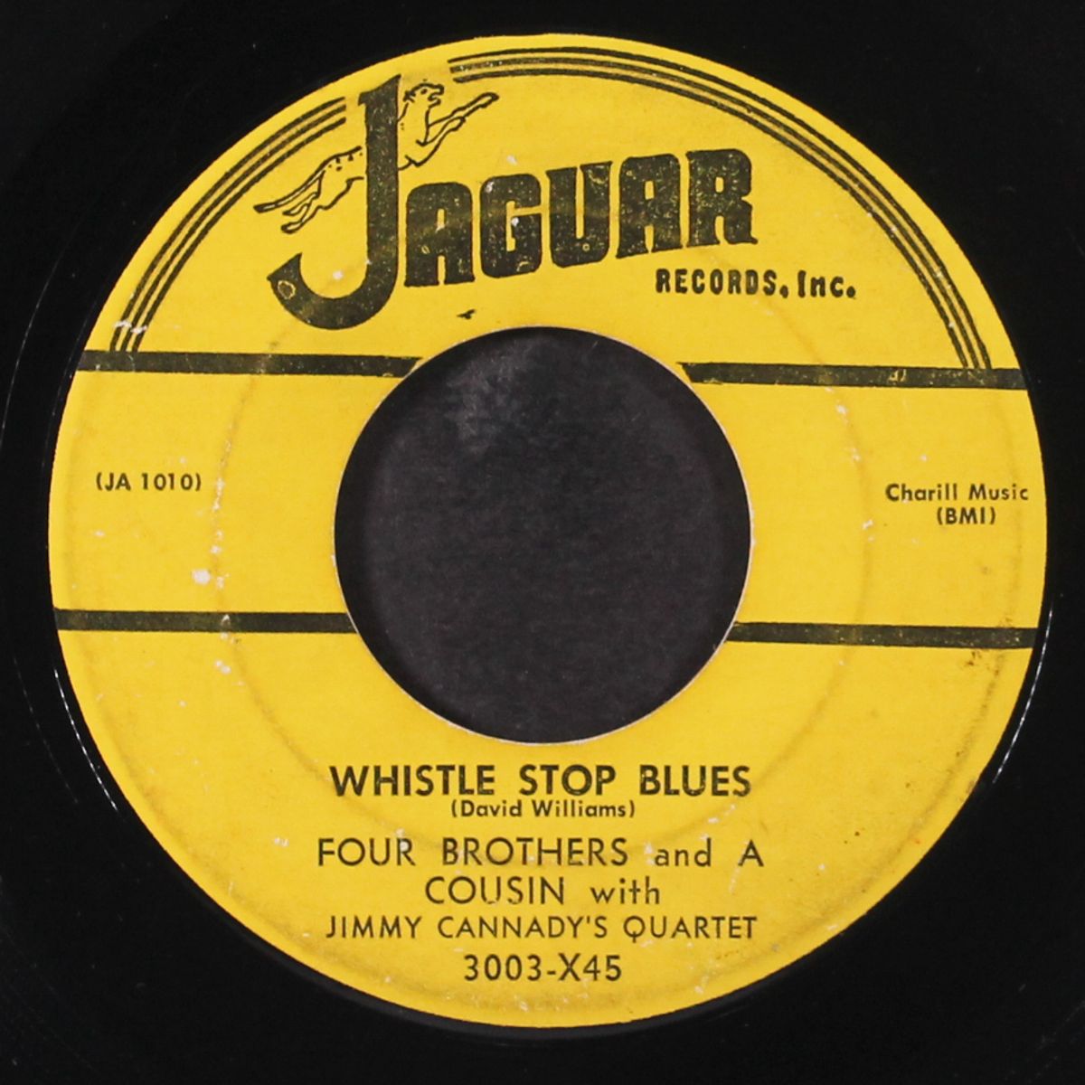 trust in me / whistle stop blues by FOUR BROTHERS & A COUSIN