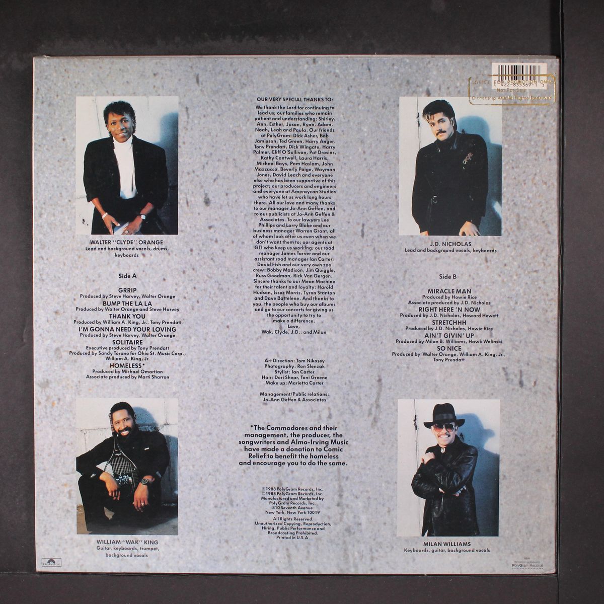 rock solid by COMMODORES
