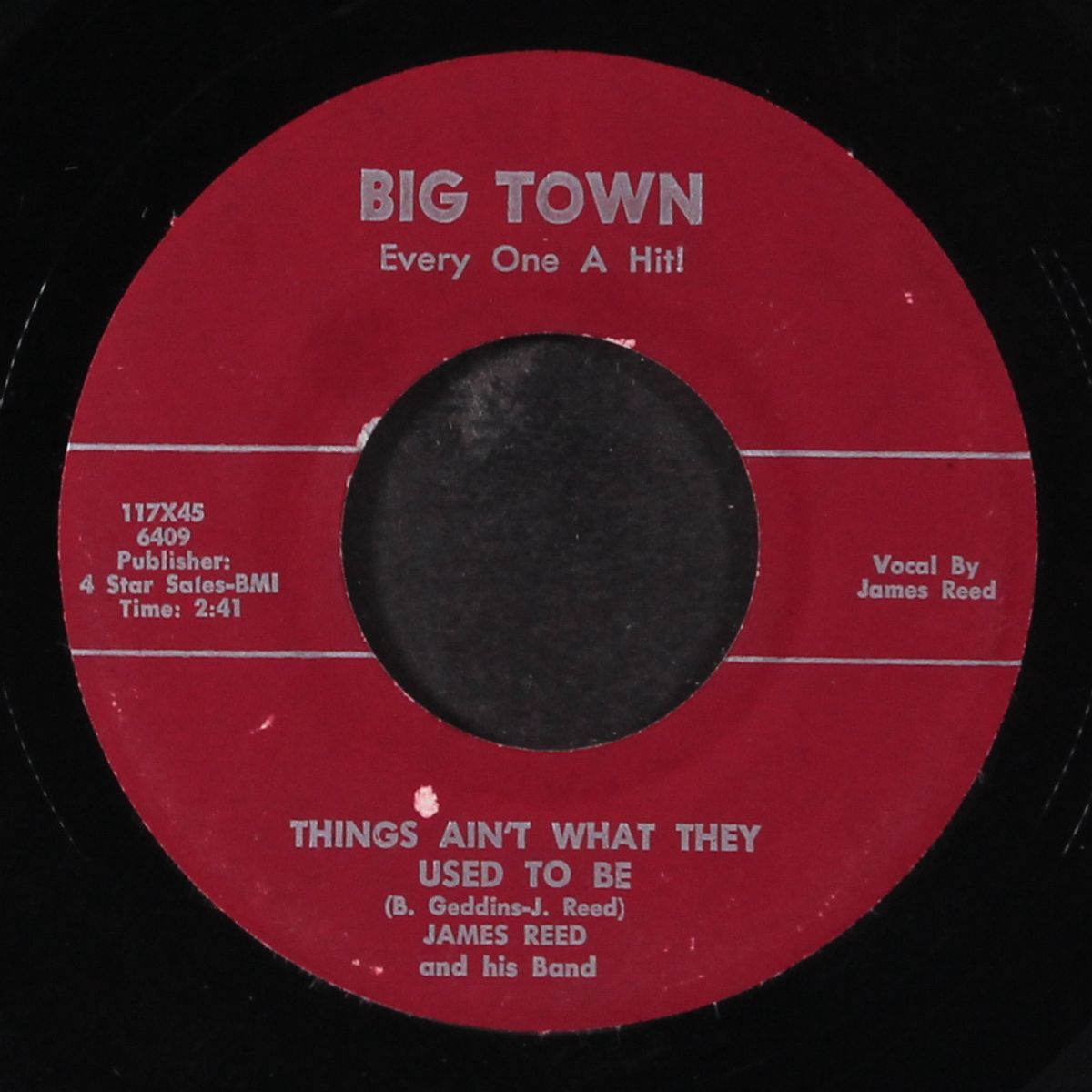 things ain't what they used to be by JAMES REED