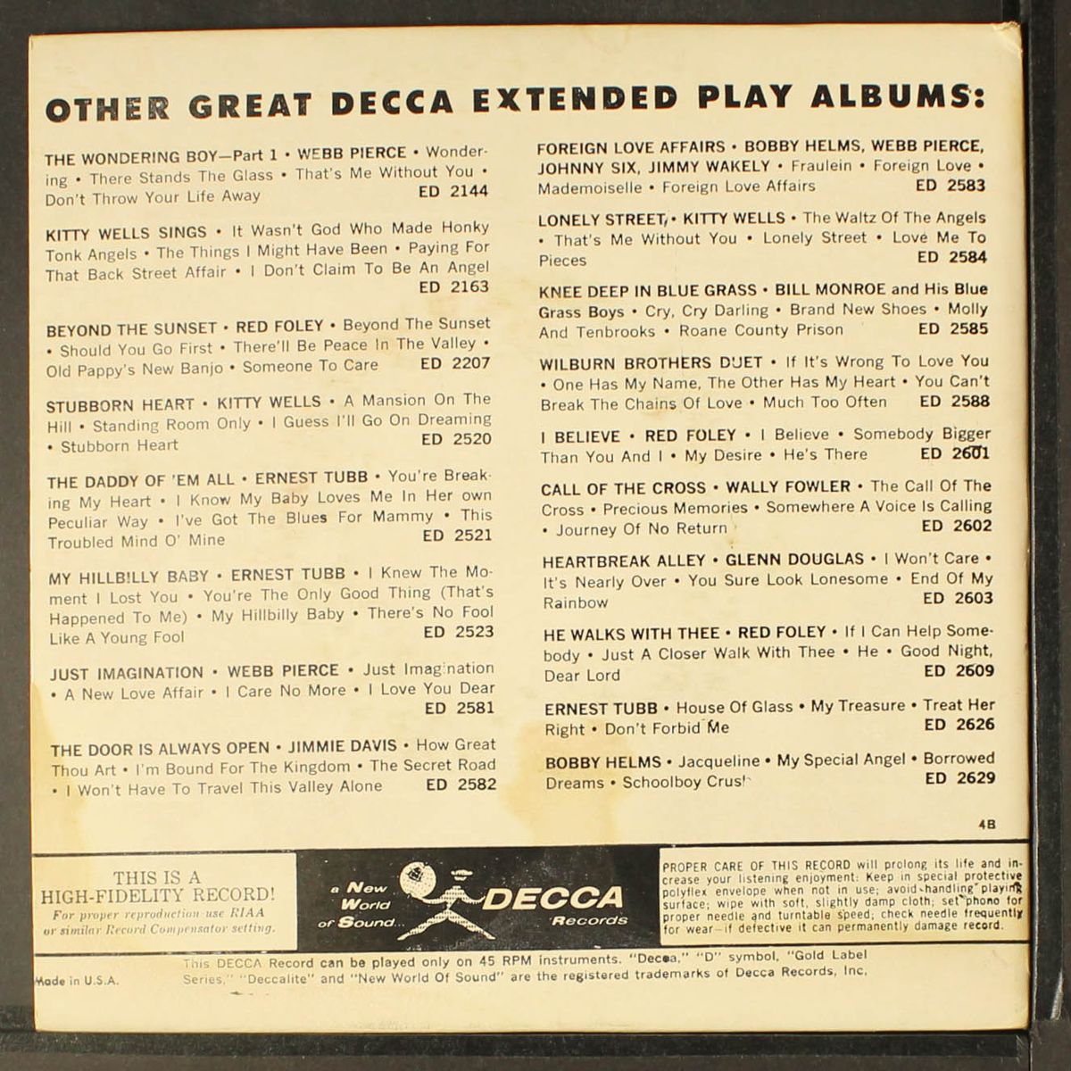 strictly instrumental by BILL HALEY
