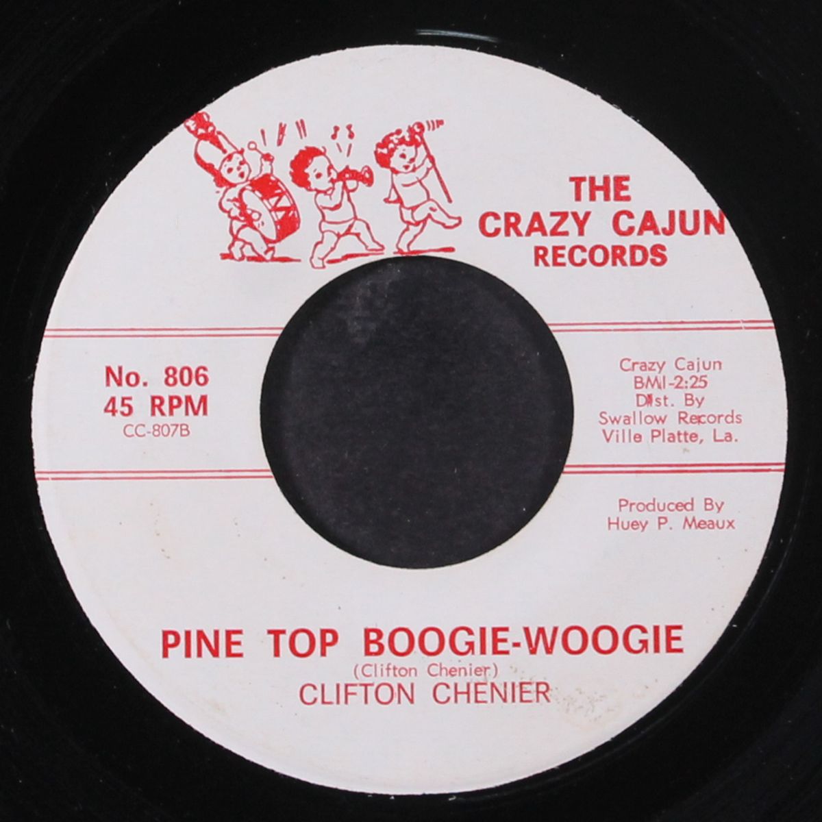 troubles follow me everywhere / pine top boogie woogie by CLIFTON CHENIER