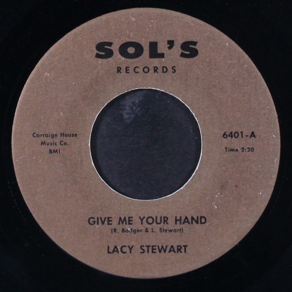 give me your hand / lightning flashing by LACY STEWART