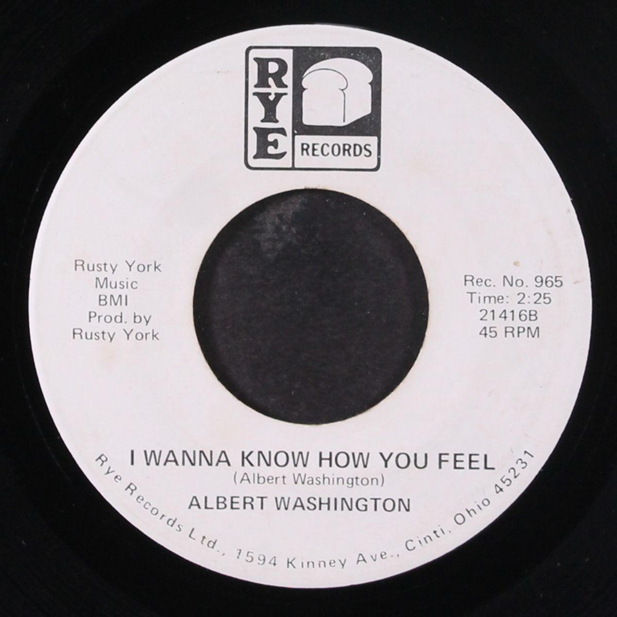 love is a wonderful thing / i wanna know how you feel by ALBERT WASHINGTON