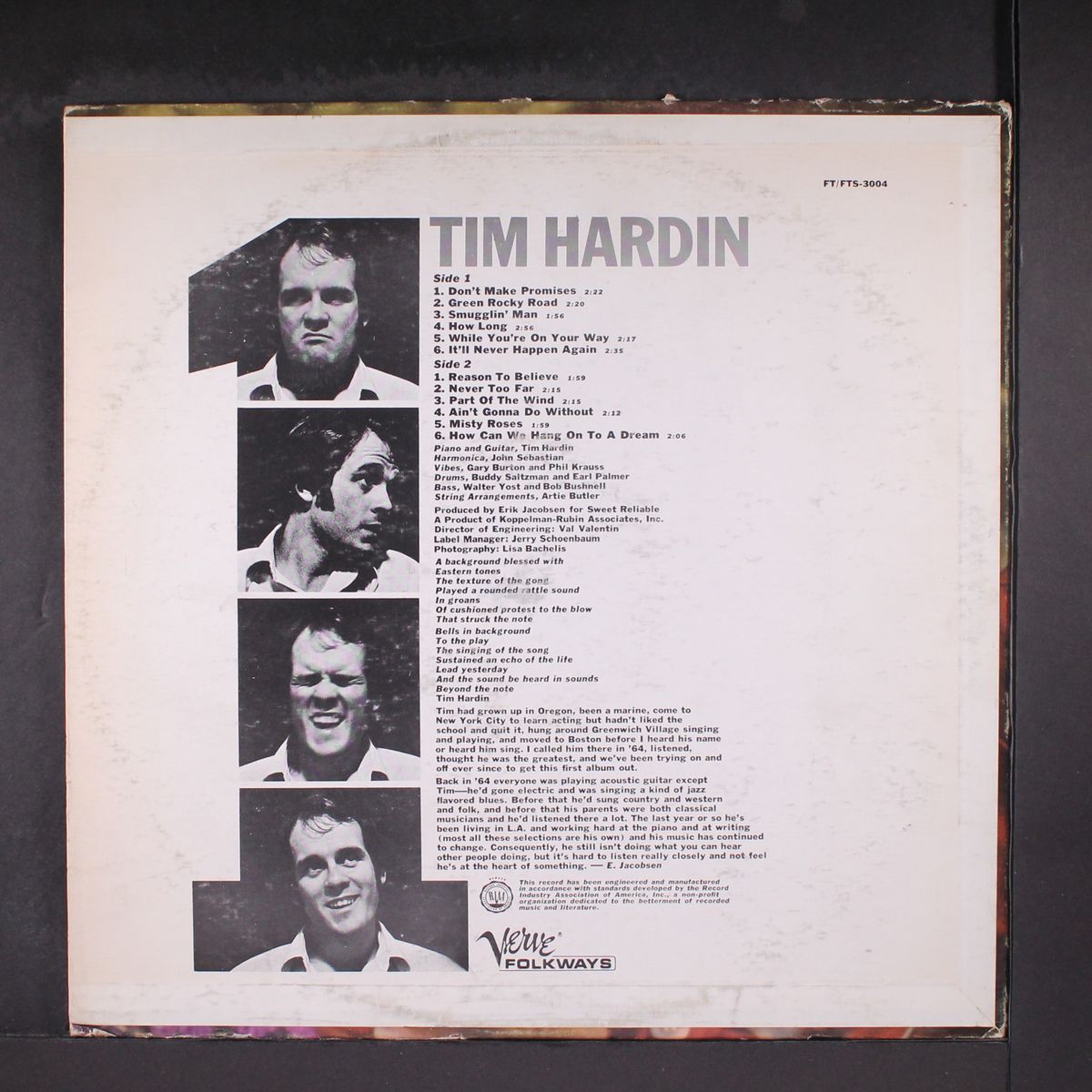 1 by TIM HARDIN