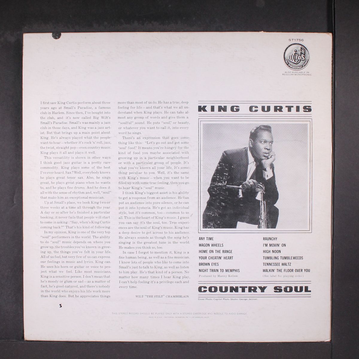 country soul by KING CURTIS