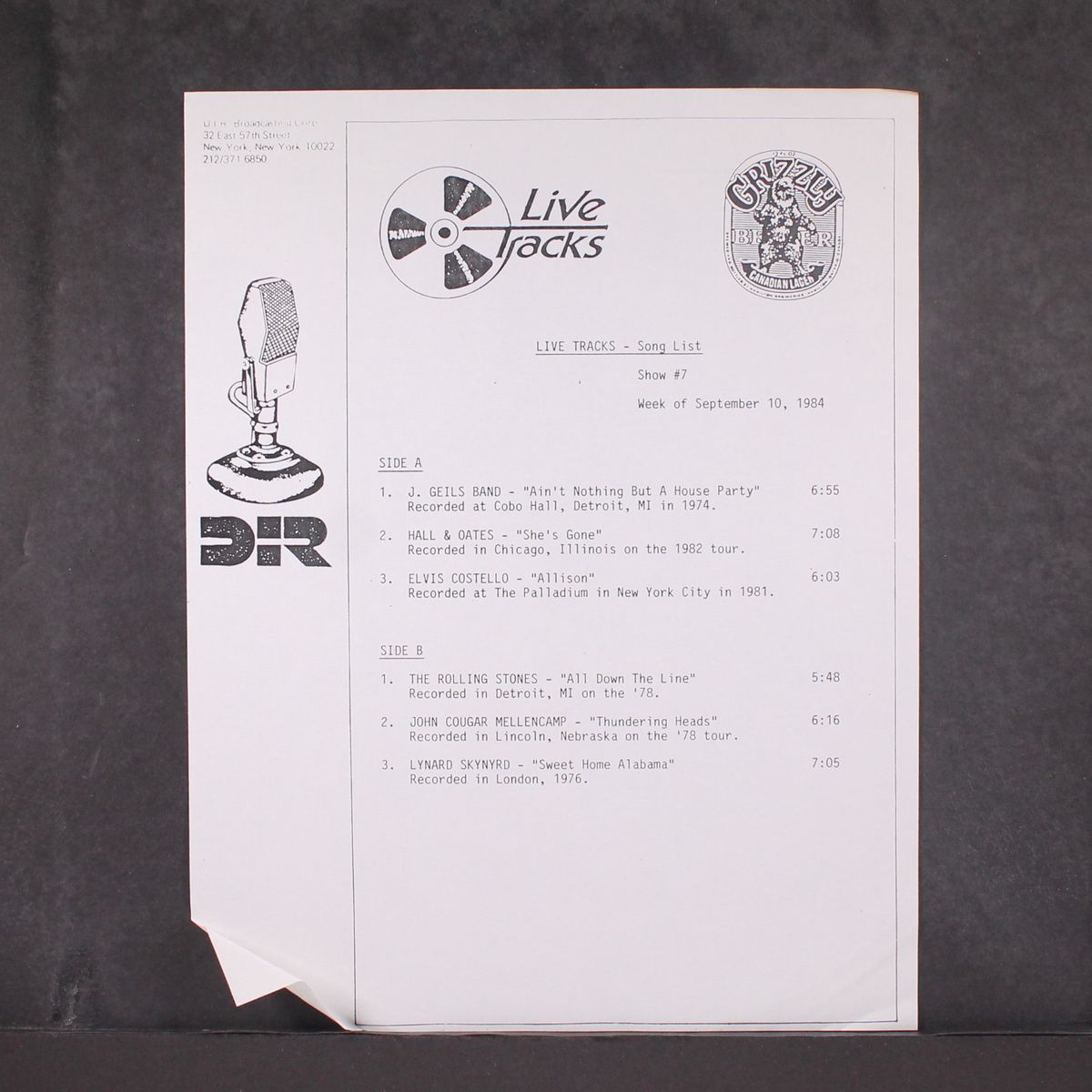 live tracks #7 by VARIOUS