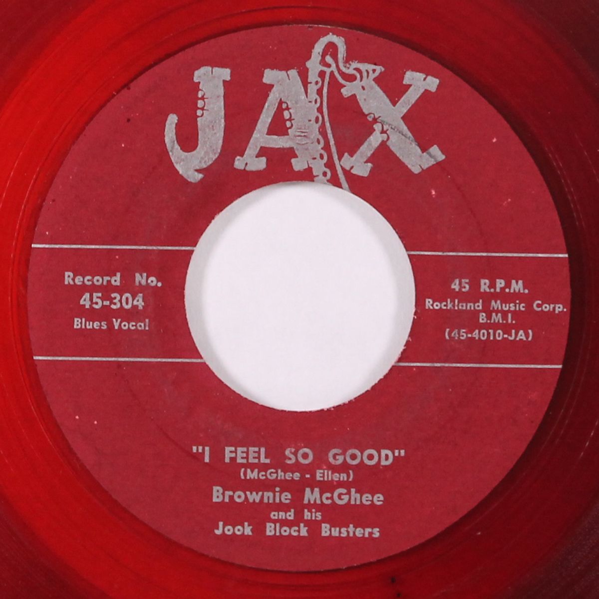 i feel so good / key to highway by BROWNIE MCGHEE