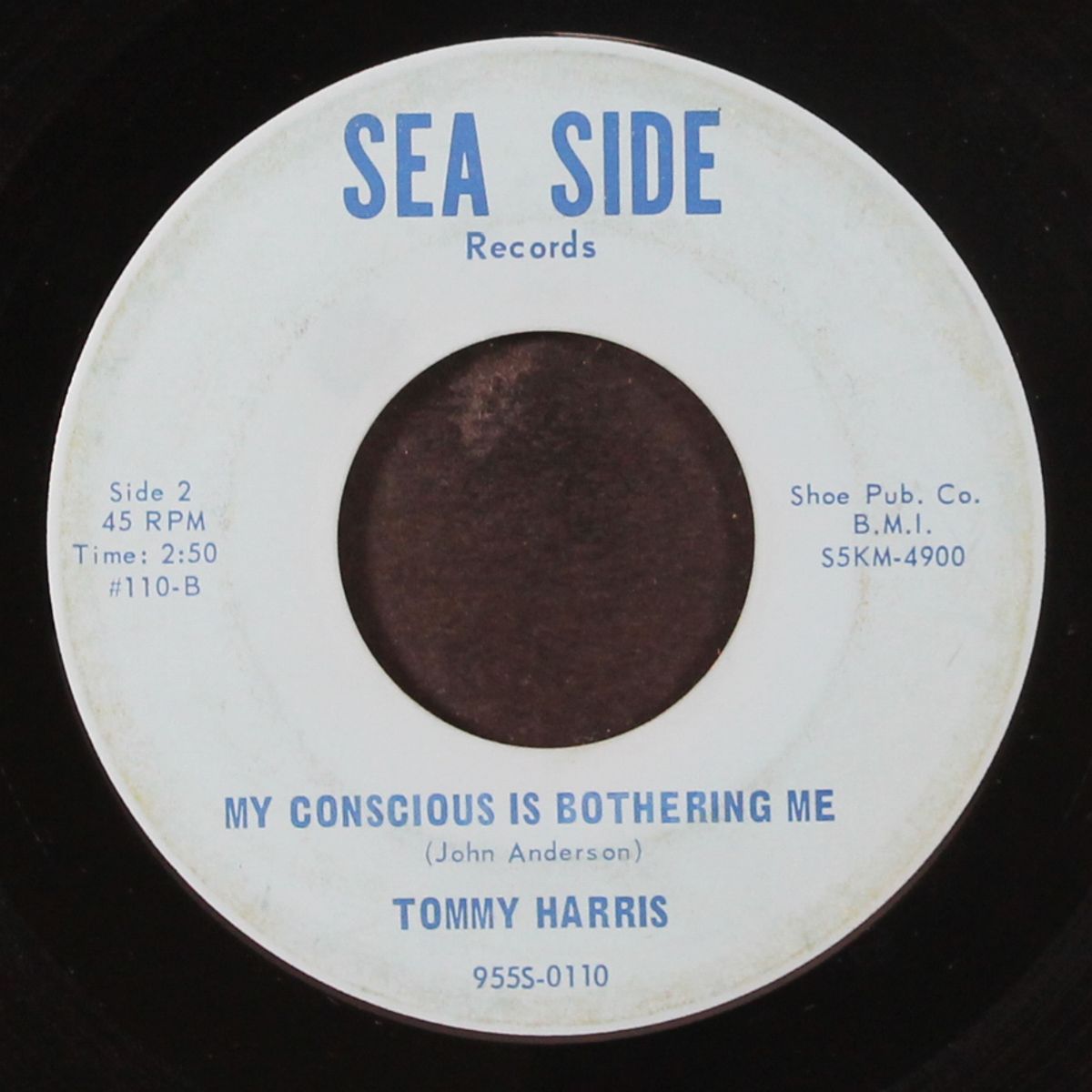 slow down baby / my conscious is bothering me by TOMMY HARRIS
