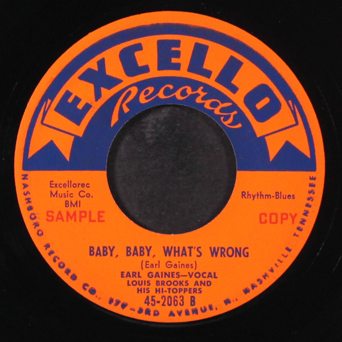 can't keep from cryin' / baby, baby, what's wrong by EARL GAINES
