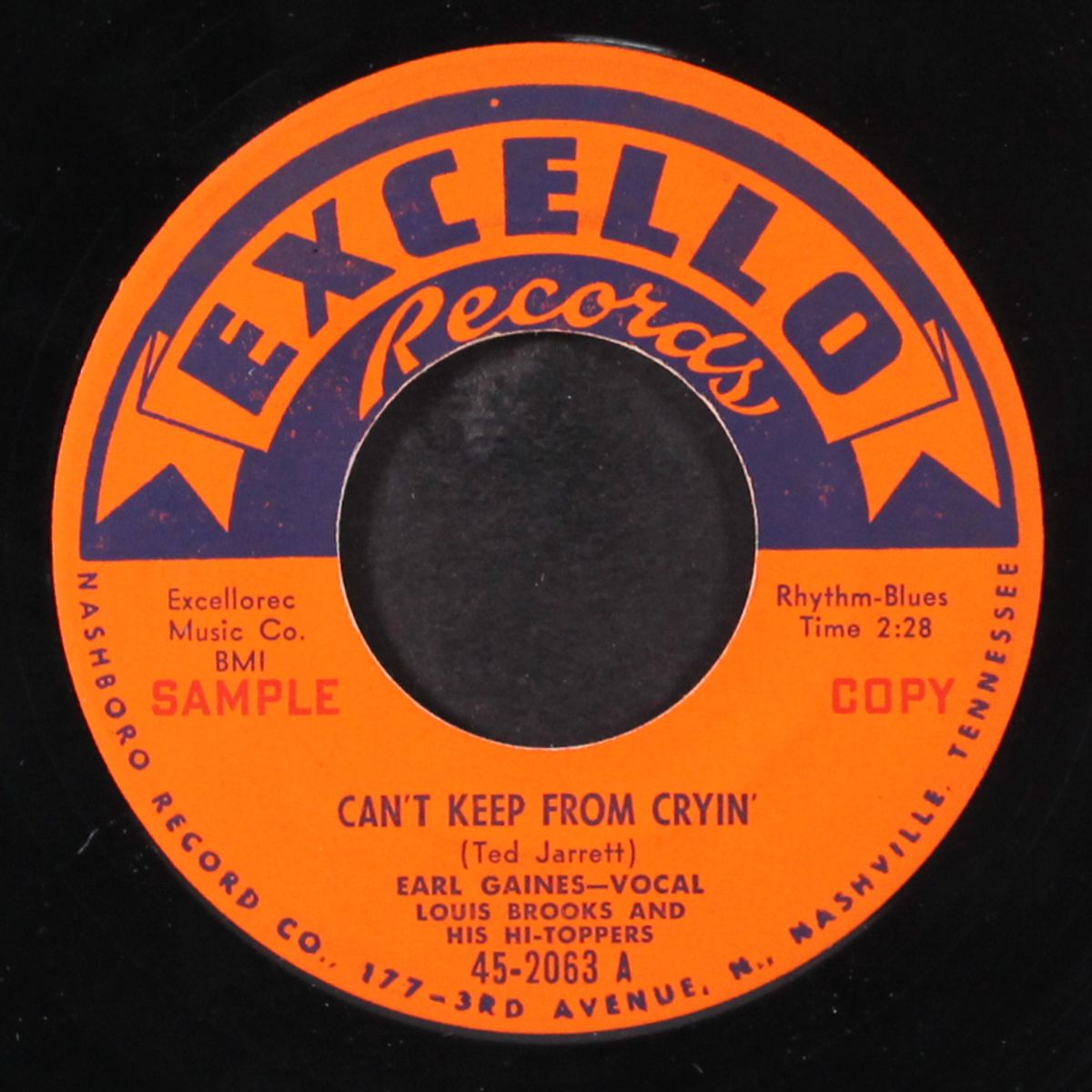 can't keep from cryin' / baby, baby, what's wrong by EARL GAINES