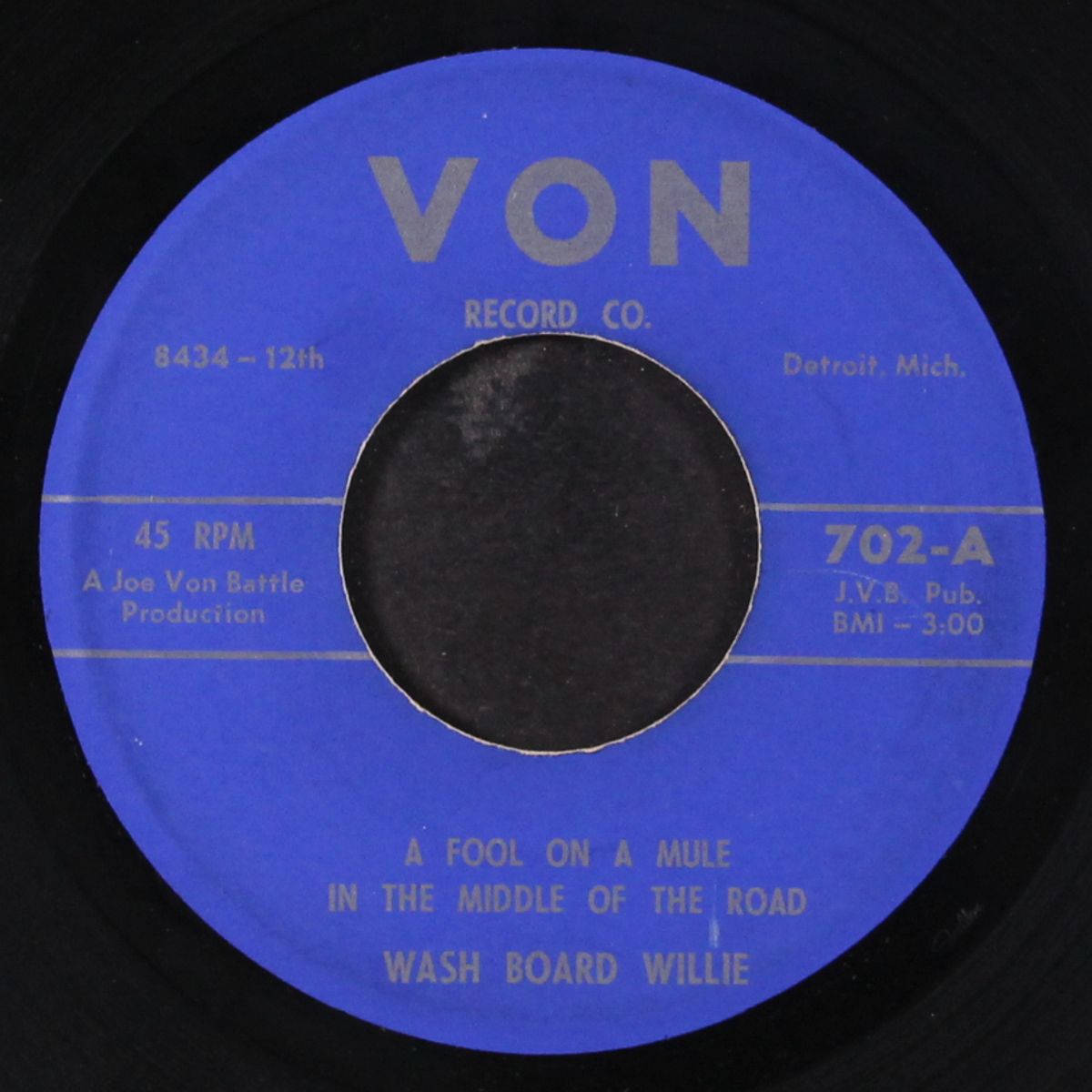 ham bone / a fool on a mule in the middle of the road by WASHBOARD WILLIE