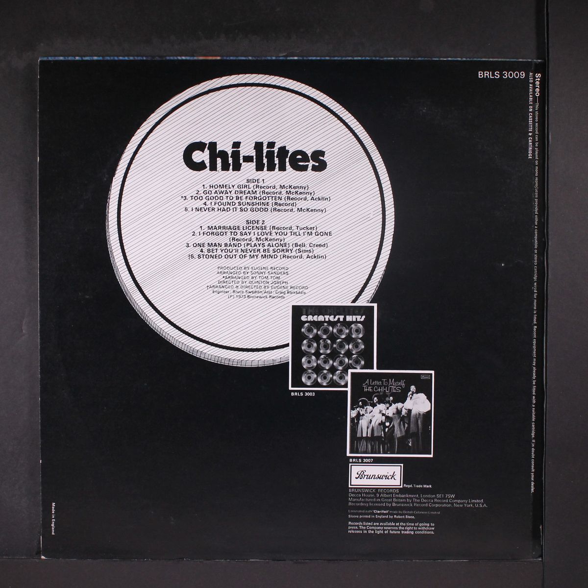 the chi-lites by CHI-LITES