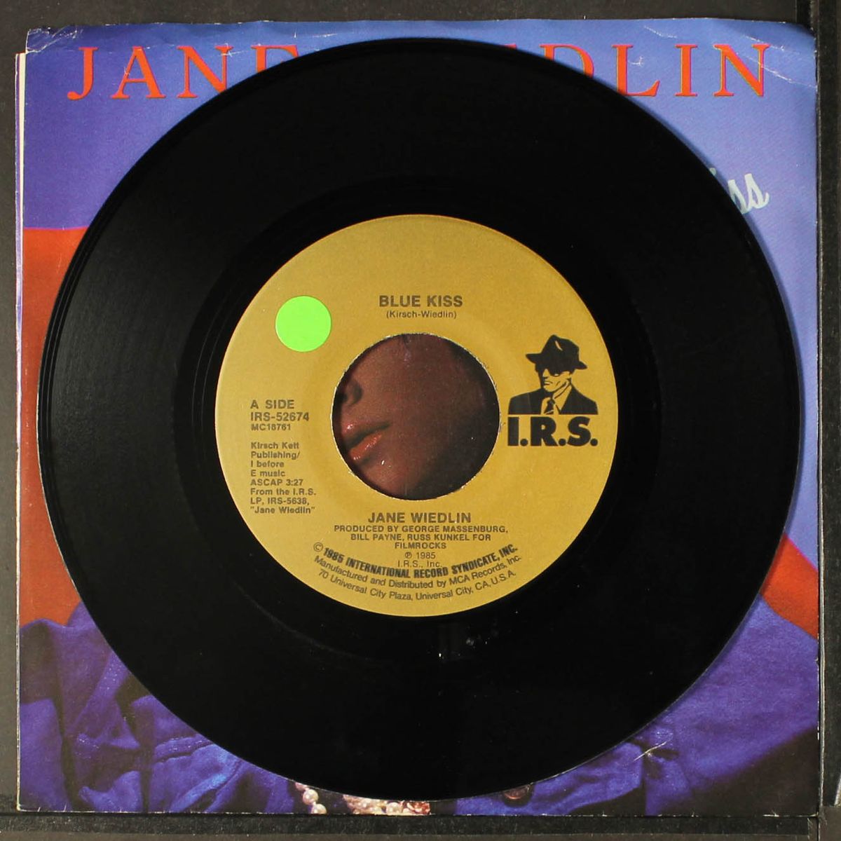 blue kiss / my traveling heart by JANE WIEDLIN