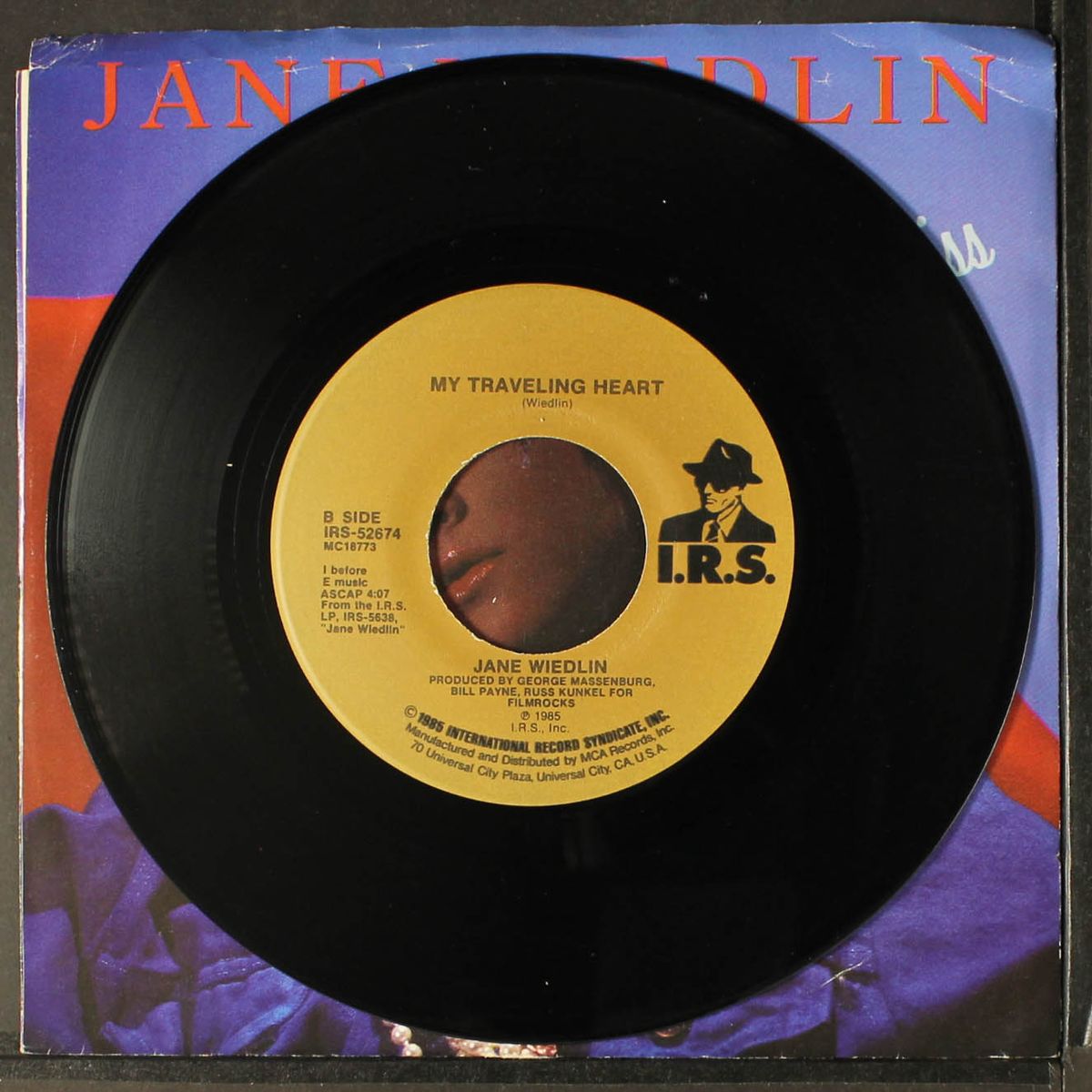 blue kiss / my traveling heart by JANE WIEDLIN