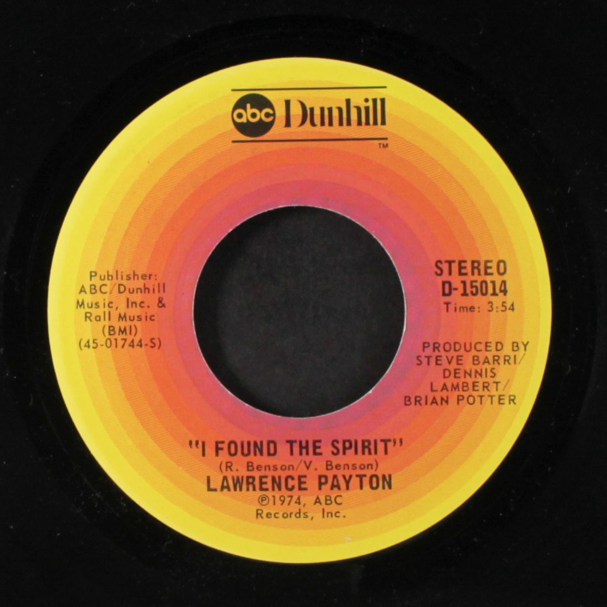 tell me you love me / i found the spirit by LAWRENCE PAYTON